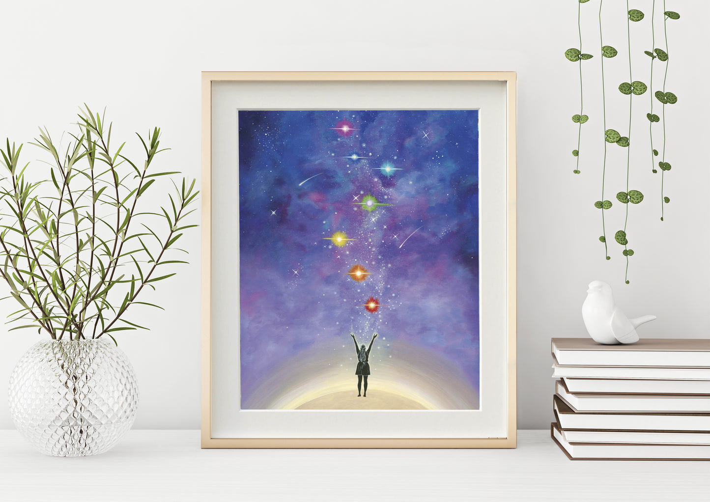 True Colours Mounted Print