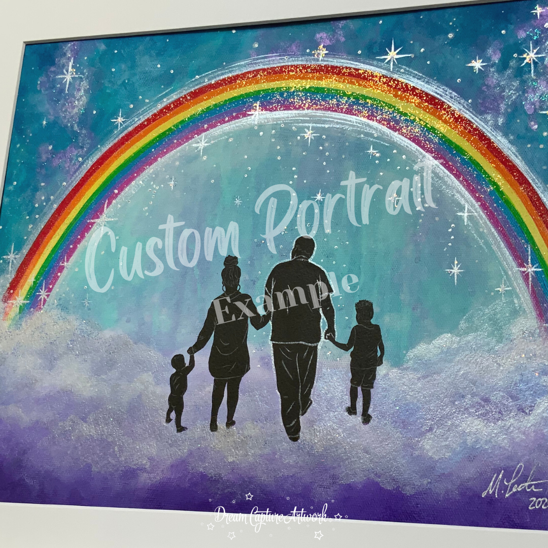Over the Rainbow - Custom Portrait