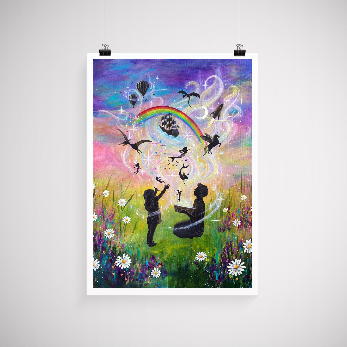 Pure imagination A3 Print