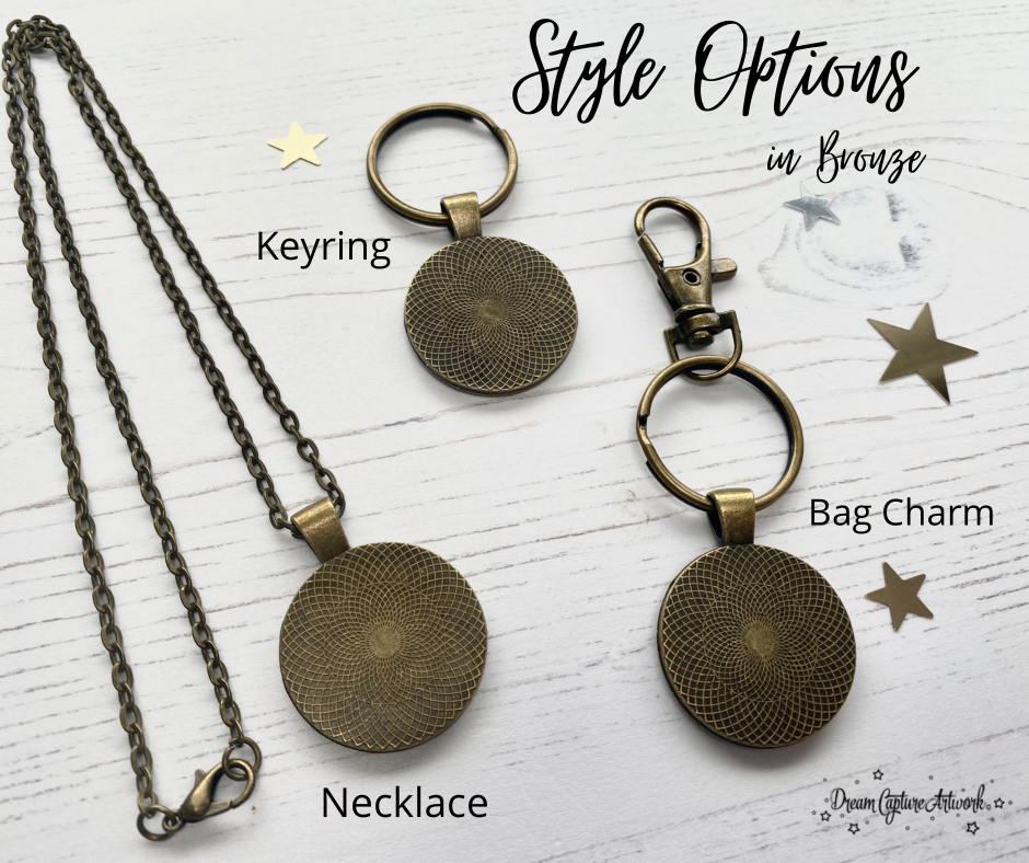 Little Dragon Caller Art Pendant