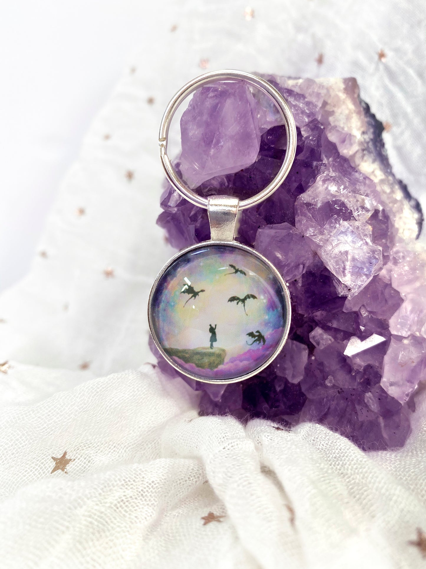 Little Dragon Caller Art Pendant