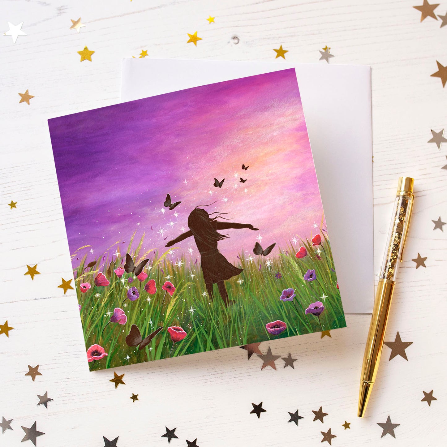 Be Free Greeting Card