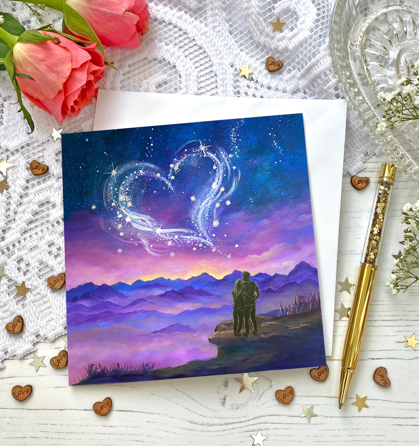 Written in the Stars Art Card