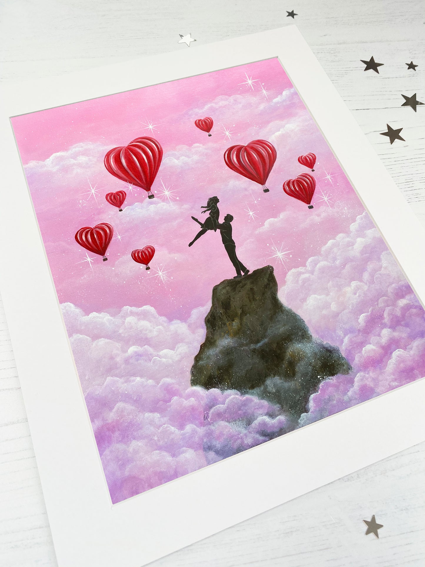 Higher Love Mounted Print