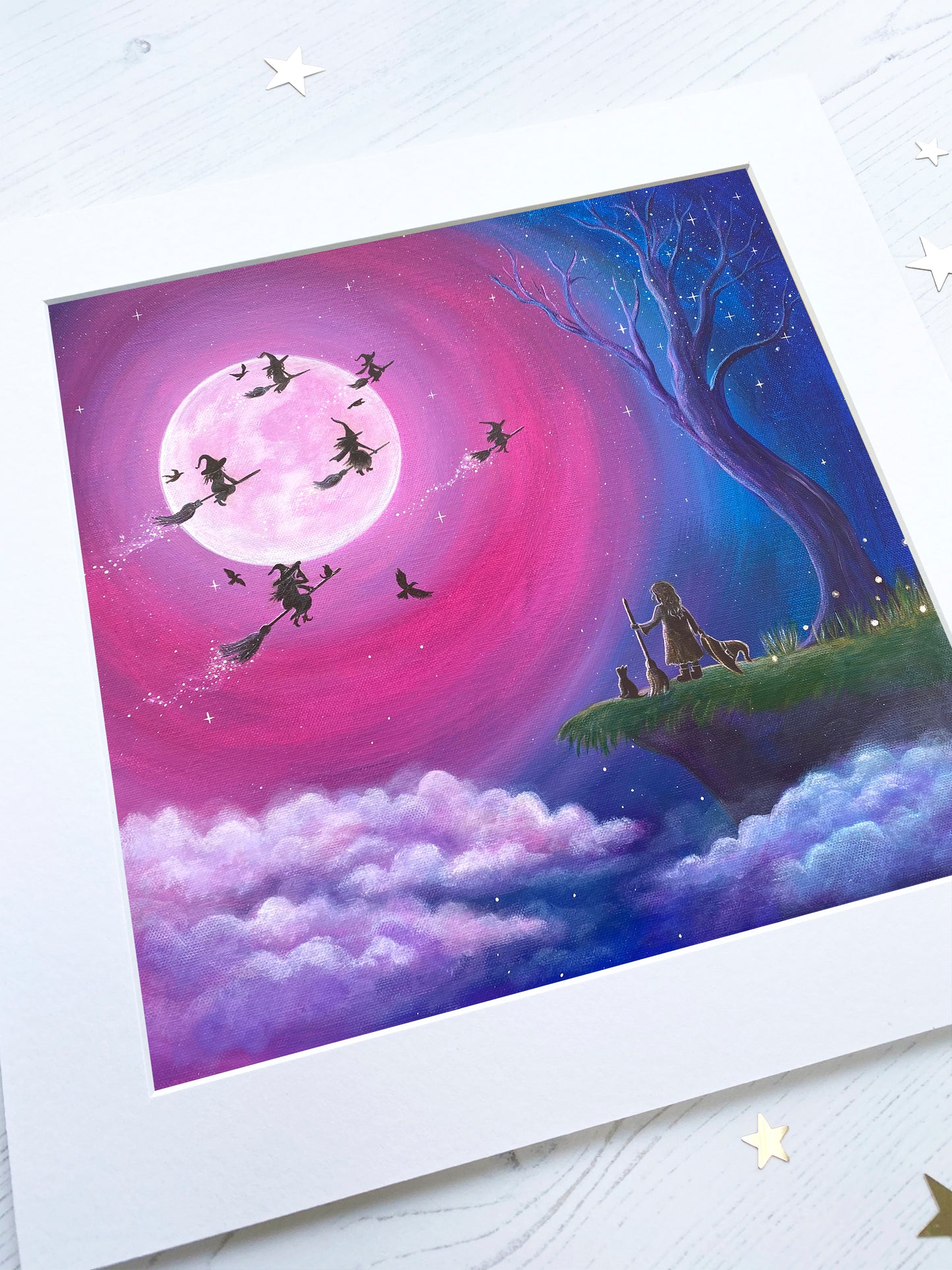 Be Witched Mounted Print