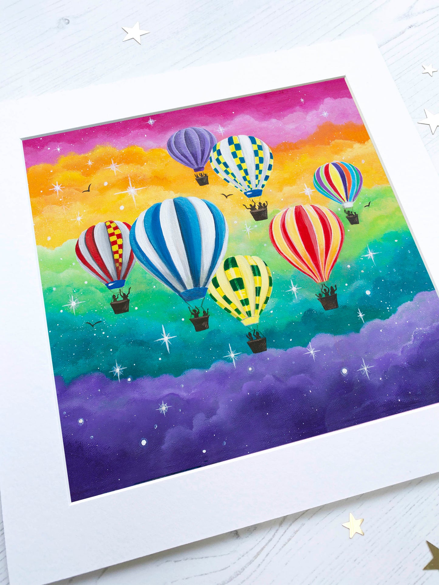Community Spirit Mounted Print