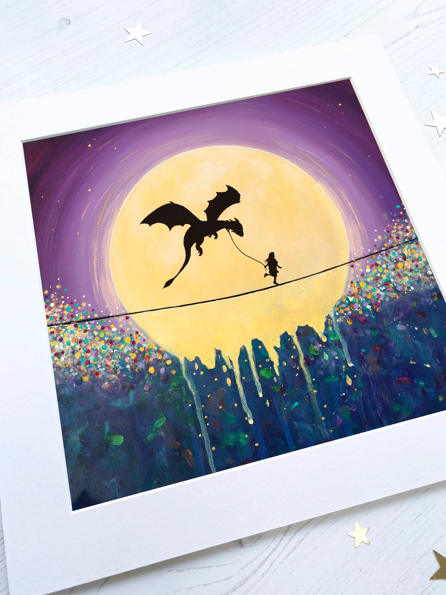 Little Treasure Mounted Print