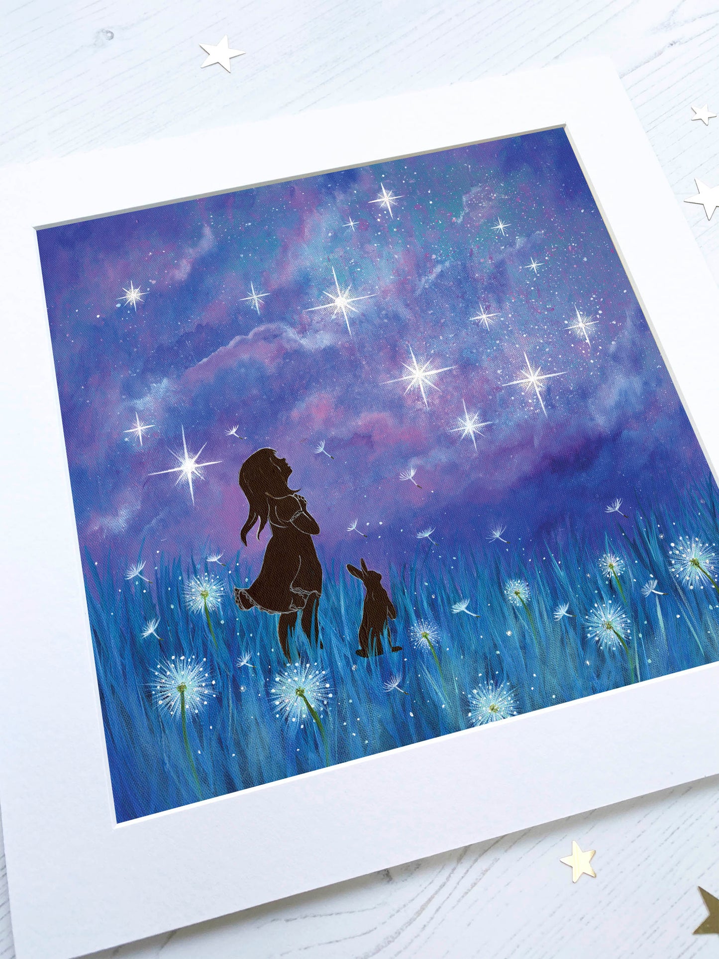 Make A Wish Mounted Print