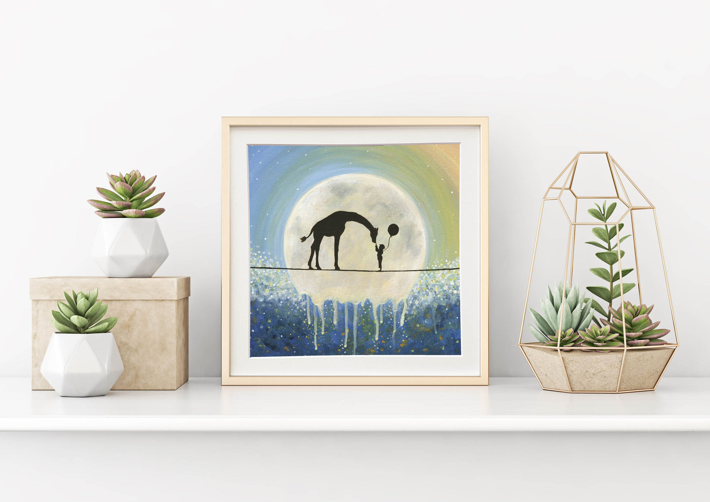 Dream Big Mounted Print