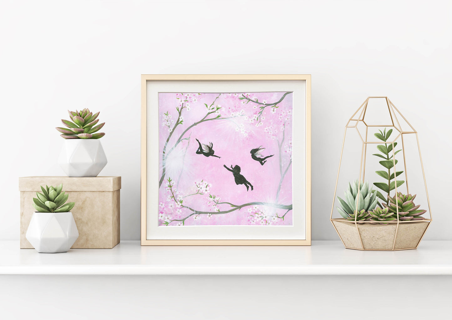 Let Your Dreams Blossom Mounted Print