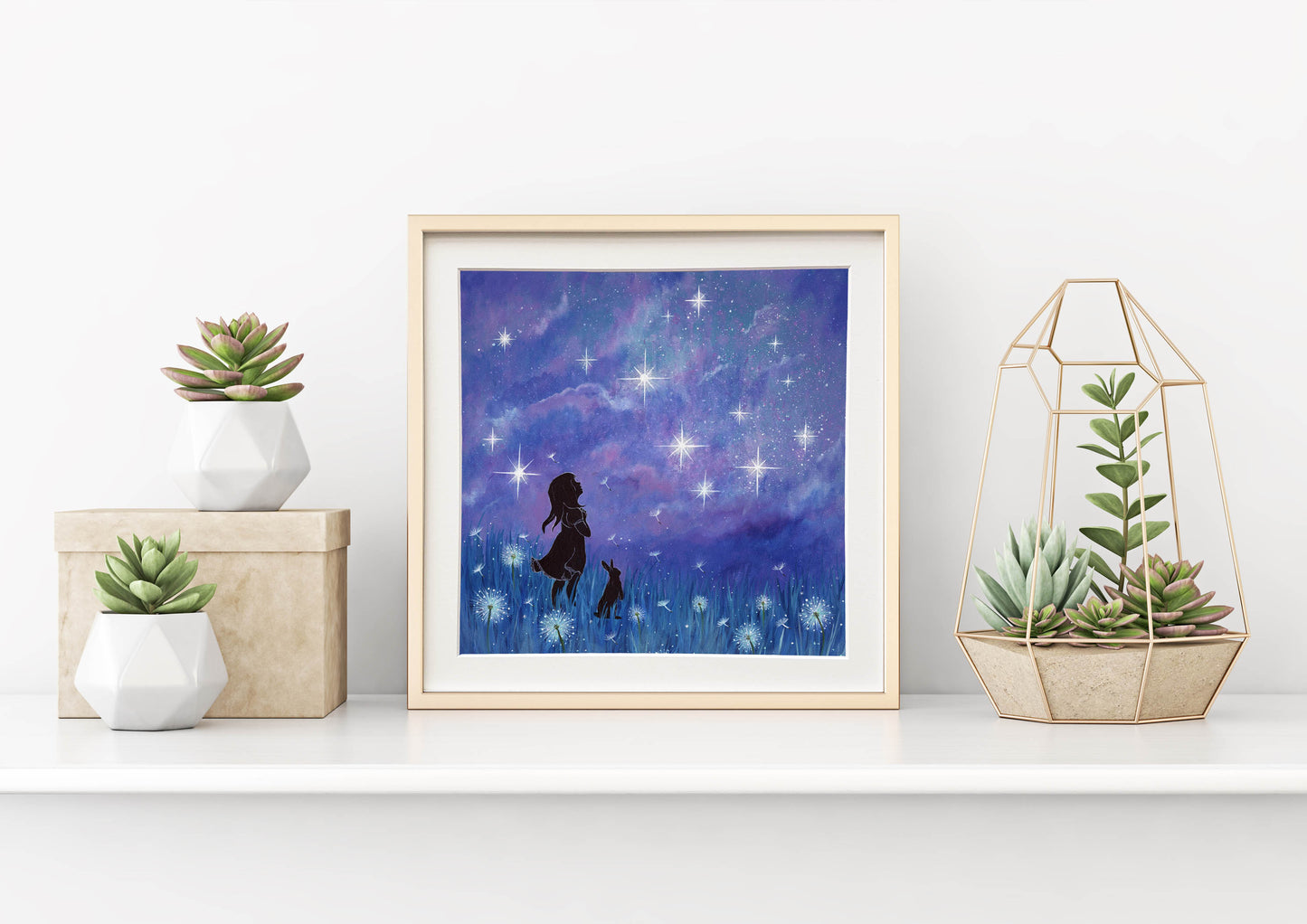 Make A Wish Mounted Print