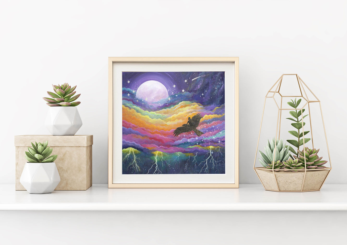 Spread Your Wings Mounted Print