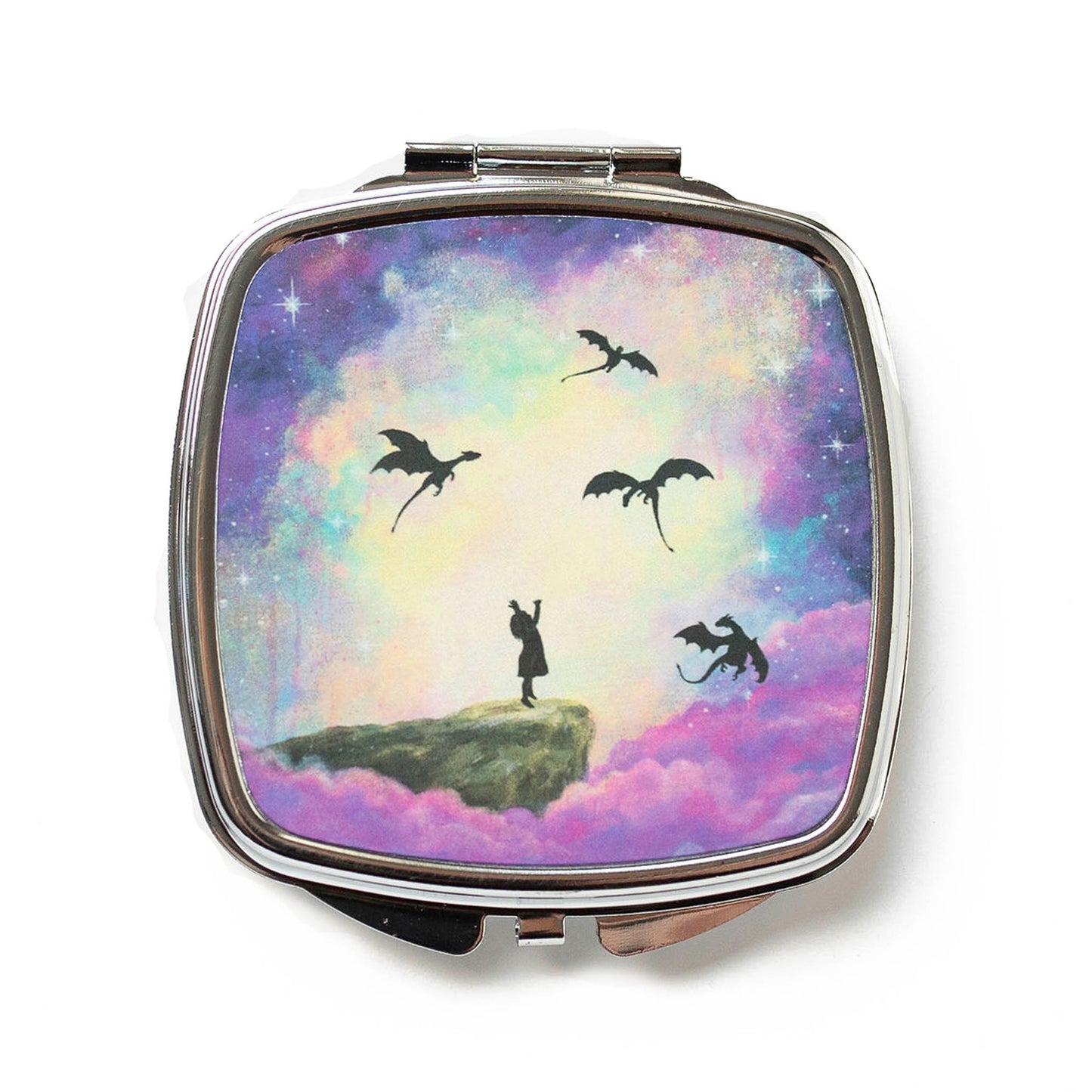 Little Dragon Caller Compact Mirror