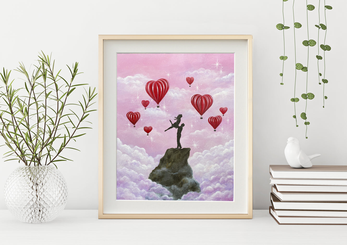 Higher Love Mounted Print