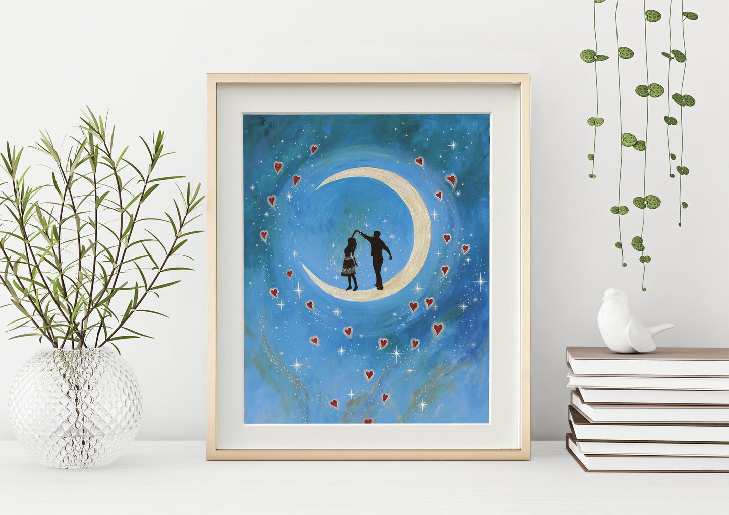 Love Is In The Air Mounted Print