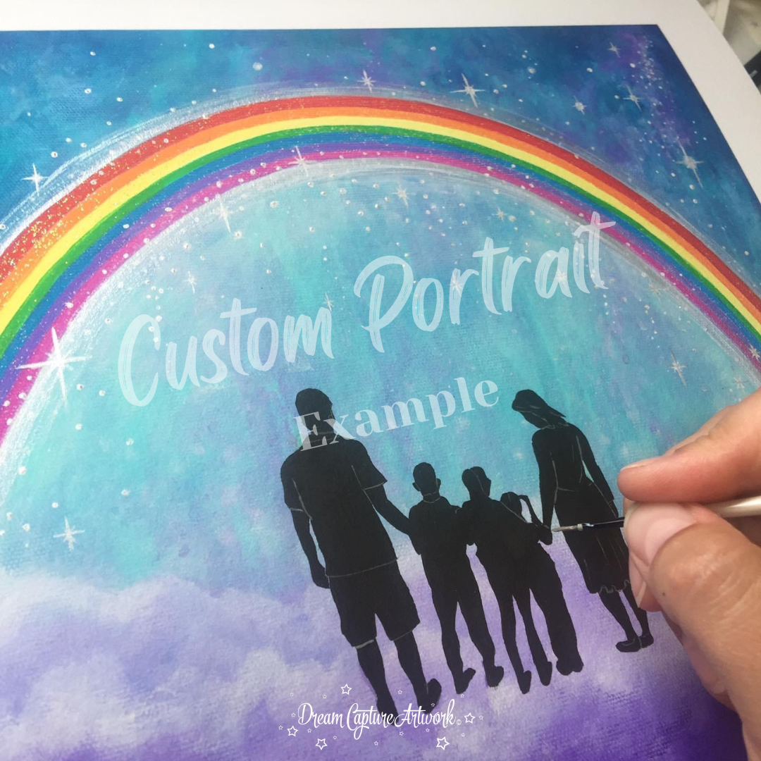 Over the Rainbow - Custom Portrait