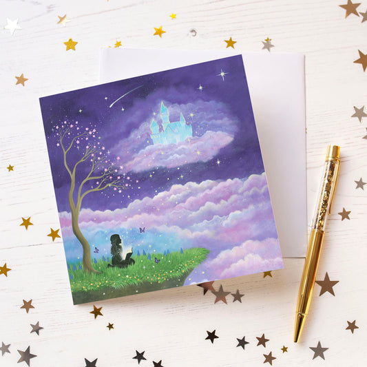 Imagination Will Take You Anywhere Greeting Card
