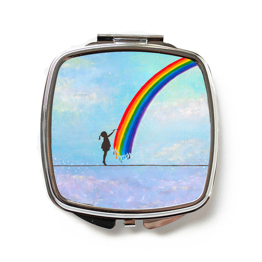 Little Rainbow Maker Compact Mirror